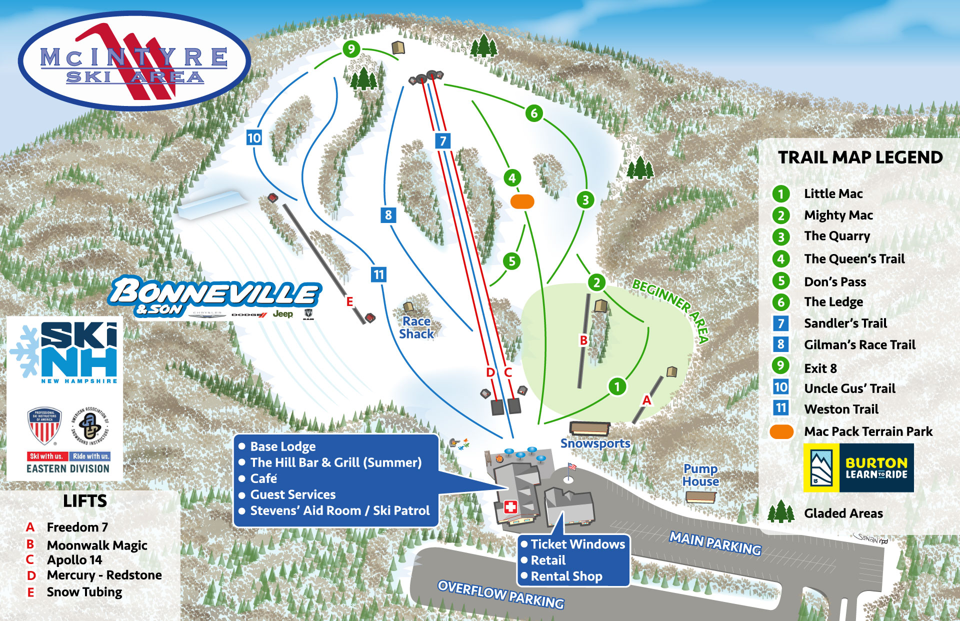Trail Map McIntyre Ski Area