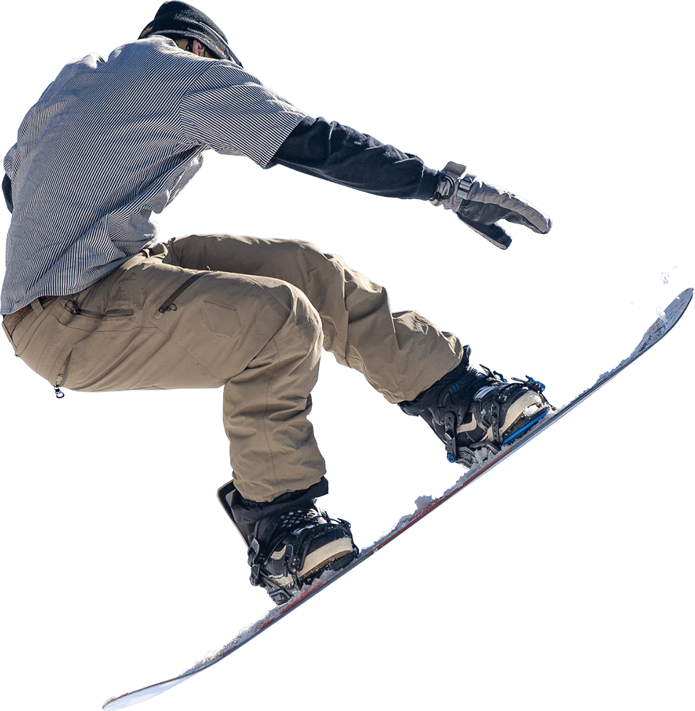 snowboarder cut out